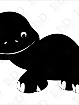 Dolce tartarughina-lavagna adesiva