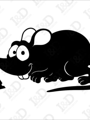 Un topolino goloso-lavagna adesiva