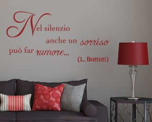 Adesivo murale-Nel cuore, nell'anima