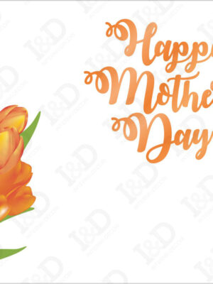 Fiori per la mamma-adesivo per vetri