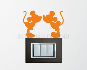 Adesivo murale Disney "TOPOLINO E MINNIE" - Mini sticker murale