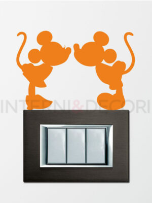 Adesivo murale Disney "TOPOLINO E MINNIE" - Mini sticker murale