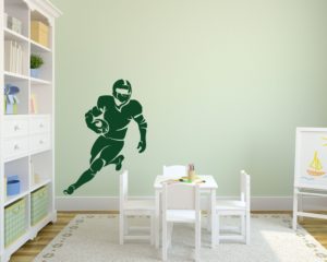 Adesivo murale-campione di football americano