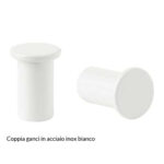 Adesivo murale frase "LA CASA È IL LUOGO DOVE RISIEDE L'AMORE..." - Appendiabiti design