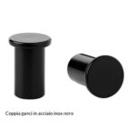 Adesivo murale frase "LA CASA È IL LUOGO DOVE RISIEDE L'AMORE..." - Appendiabiti design