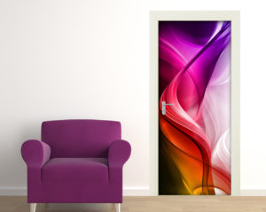 Adesivo per porte-vortice variopinto