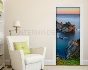 Decoro porta paesaggio "A PICCO SUL MARE"