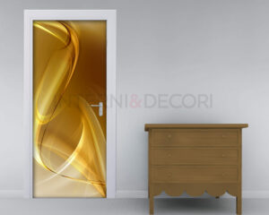 Decoro porta vortice "SFUMATURE DORATE"