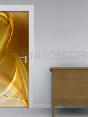 Decoro porta vortice "SFUMATURE DORATE"