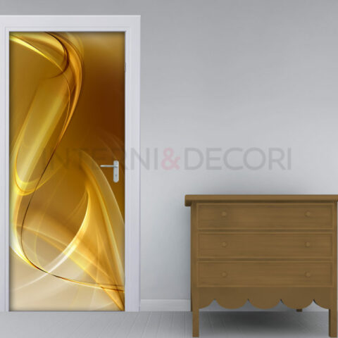 Decoro porta vortice "SFUMATURE DORATE"
