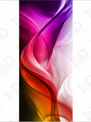 Vortice variopinto-adesivo per porte