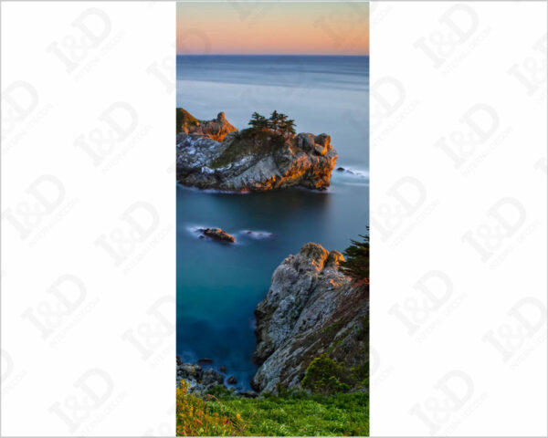 Decoro porta paesaggio "A PICCO SUL MARE"