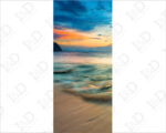 Decoro porta mare "TRAMONTO SULLE ONDE"