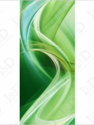 Sfumature di verde-adesivo per porte