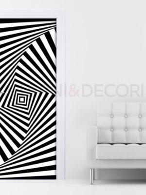 Adesivo porta optical art "ILLUSION"