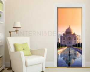 Decoro porta Taj Mahal di Agra "VIAGGIO IN INDIA"