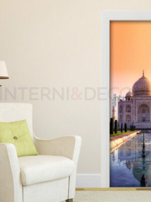 Decoro porta Taj Mahal di Agra "VIAGGIO IN INDIA"