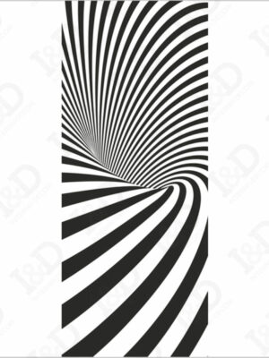 Salto nel vuoto-adesivo per porte