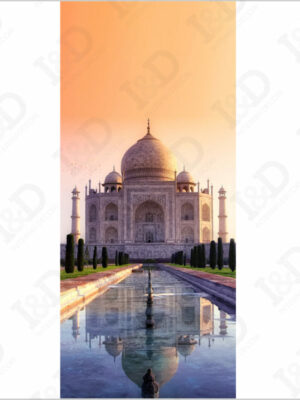 Il Taj Mahal di Agra-adesivo per porte