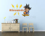 Adesivo da parete bimbo "DRAGON BALL" - Adesivo murale con nome