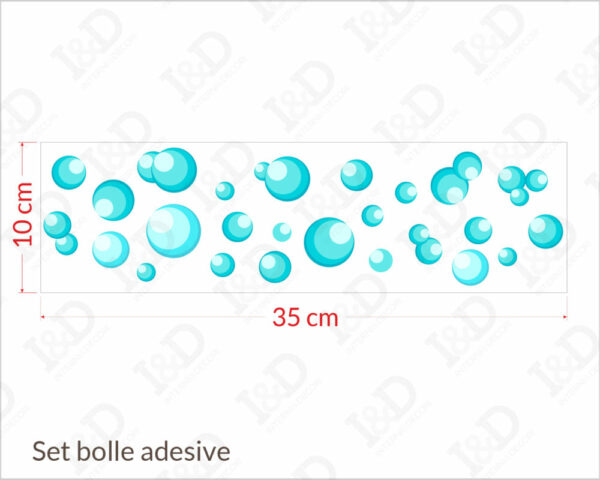 SET BOLLE ADESIVE - Accessori Lettere adesive