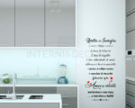 Adesivo da parete "RICETTA DI FAMIGLIA"