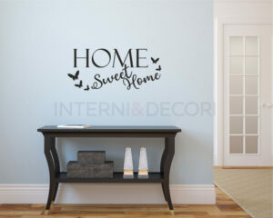 Adesivo da parete casa "HOME SWEET HOME"