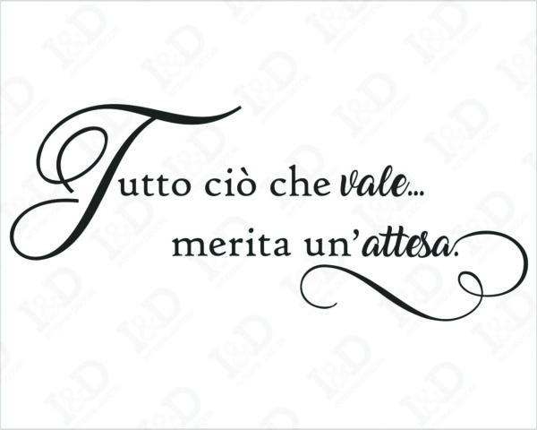 Adesivo frase nascita bimbo "TUTTO CIÒ CHE VALE..."