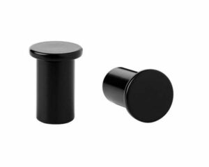 GANCIO IN ACCIAIO INOX NERO - Accessori appendiabiti