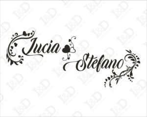 Adesivo da parete amore-decori-di-cuori-adesivo murale