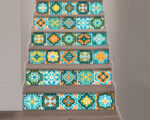 Adesivo per scale "TURQUOISE STAIRS"
