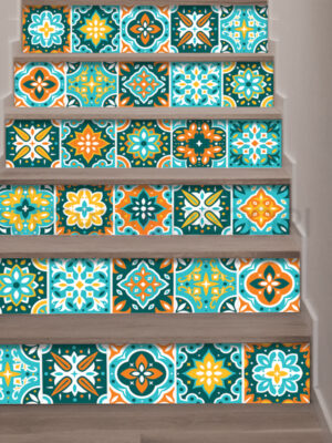 Adesivo per scale "TURQUOISE STAIRS"