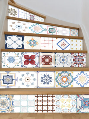 Adesivi per scale "CLASSIC TILES"