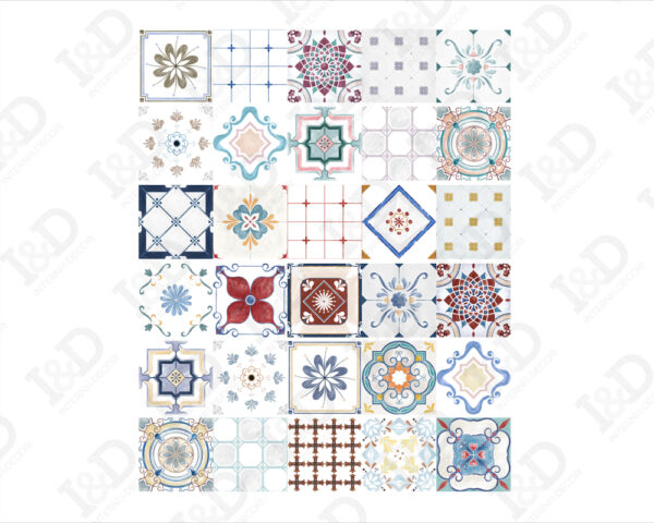 Adesivi per scale "CLASSIC TILES"