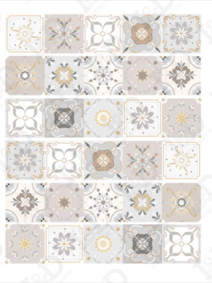 Adesivo per scale-gradazioni color tortora-decorazione per scale