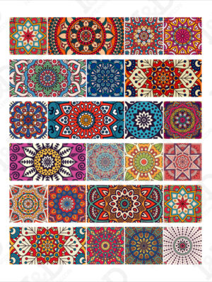 Adesivo per scale-colorful stairs-decorazione per scale