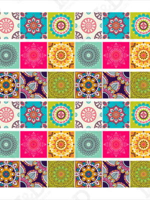 Adesivo per scale-coloured stairs-decorazione per scale