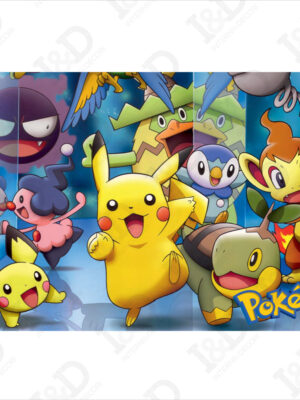 Adesivo per pavimenti-tappeto adesivo Pokémon-adesivo per pavimenti