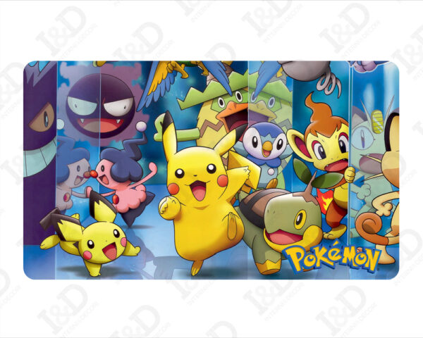 Tappeto adesivo bambini "ARRIVANO I POKÉMON" - Adesivo per pavimento