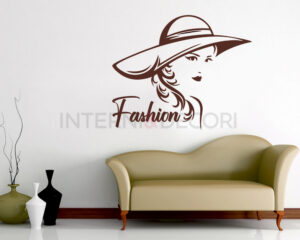 Adesivo da parete donna "FASHION STYLE"