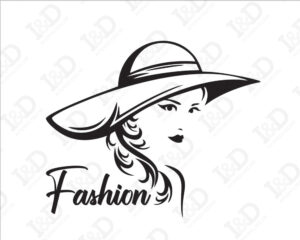 Adesivo da parete donna-fashion style-adesivo murale