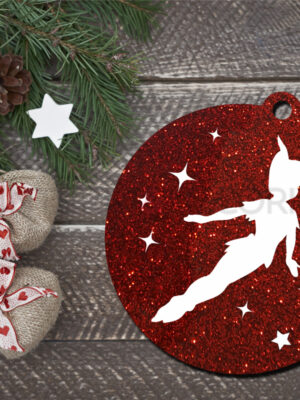 Pallina personalizzata con nome-my little prince-decorazioni a taglio laser