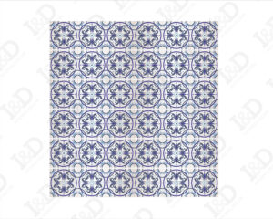 Adesivo per scale-blue stairs-decor