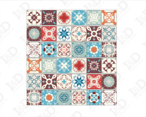 Adesivo per scale-azulejos portoghesi-decorazione per scale