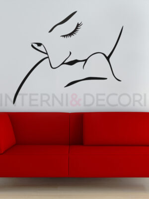 Adesivo da parete bacio - "BACIAMI ANCORA"