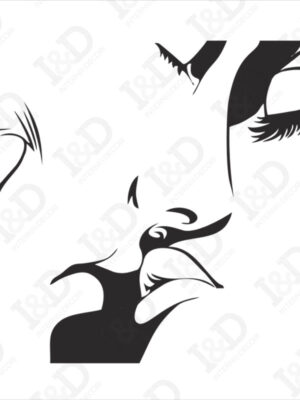 Adesivo da parete bacio-passion-adesivo murale