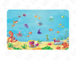 Tappeto adesivo bambini "VIAGGIO NEGLI ABISSI" - Adesivo per pavimento