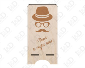 Decorazione taglio laser-portacellulare f