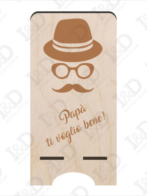 Decorazione taglio laser-portacellulare f