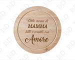 Tagliere in legno festa della mamma "L'INGREDIENTE SEGRETO"